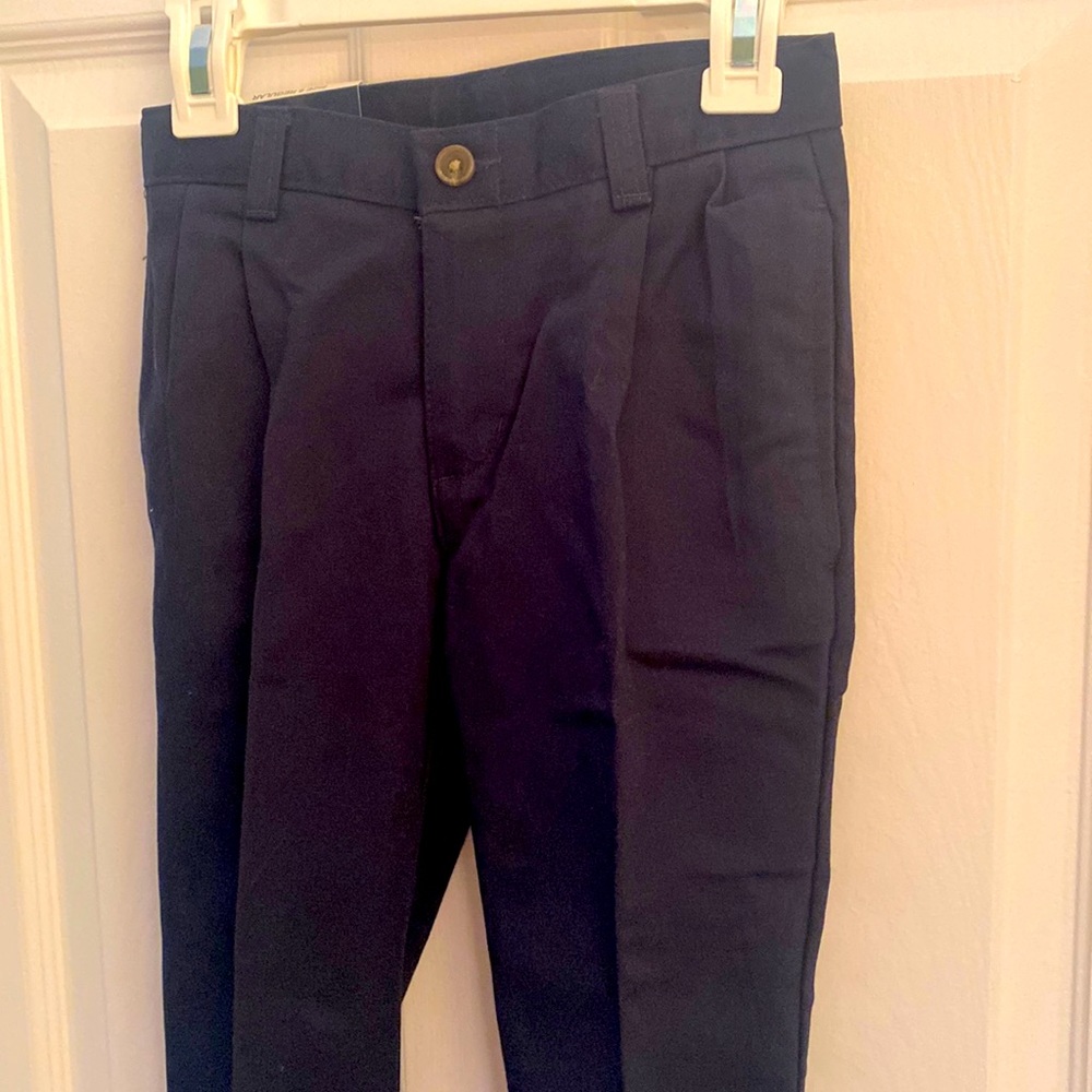 NWT Boys Chaps Navy Pants Size 6